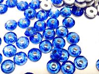 3mm Preciosa Crystal Sapphire Flat Back Sew-On Stones