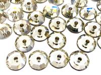 6mm Crystal Lochrose Stones – Preciosa Flat Back Sew-On Stones , Czech Beads