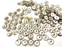 6mm Crystal Lochrose Stones – Preciosa Flat Back Sew-On Stones , Czech Beads