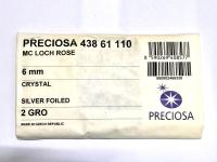 6mm Crystal Lochrose Stones – Preciosa Flat Back Sew-On Stones , Czech Beads