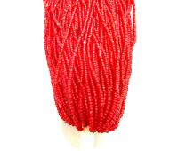 Crystal Matt Ruby Charlotte Cut Seed Beads 11/0