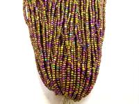 11/0 Charlotte Cut Seed Beads: Gold Iris, Jewelry Making Supplies