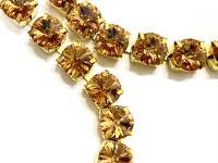 39ss Swarovski Close setting Rhinestone Chain, strass chains 8mm