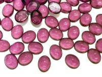 Swarovski Vintage Amethyst Unfoiled Cabochons, 12x10 mm Crystal Flat Back