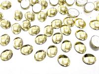 Swarovski 18x13 mm Vintage Jonquil Foiled Flat Back Oval Cabochon 2/6 Pieces