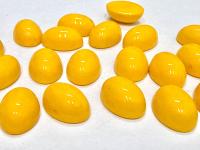 Swarovski 14x10 mm Vintage 2190 Primrose Unfoiled Flat Back Oval Cabochon Cabs