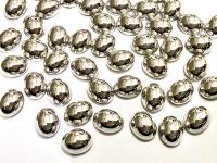 Swarovski 8x6 mm Vintage 2190 Comet Argent Foiled Flat Back Oval Cabochon Cabs