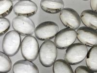 Swarovski 8x6 mm Vintage 2190 Crystal Unfoiled Flat Back Oval Cabochon Cabs