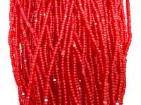 Crystal Matt Ruby Charlotte Cut Seed Beads 11/0