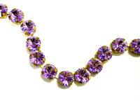 47ss Swarovski Crystal Rhinestone Chain, strass chains 10MM (0.5 Meter)