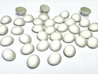Swarovski 18x13 mm Vintage Crystal Matt Finish Foiled Flat Back Oval Cabochon 2/6 Pieces