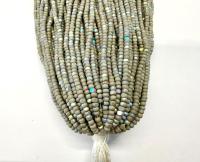 Charlotte Cut Seed Beads 11/0, Patina Matt Opaque Grey Aurore Boreale