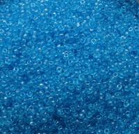 11/0 Charlotte true Cut Beads 2 MM Aqua Transparent 10/20/50/250/500 Grams (10 Grams 1300 Pieces)