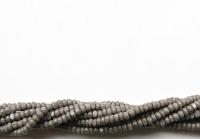 11/0 Charlotte true Cut Beads 2 MM Grey Opaque 10/20/50/250/500 Grams PREMIUM SEED Beads, vintage supplies