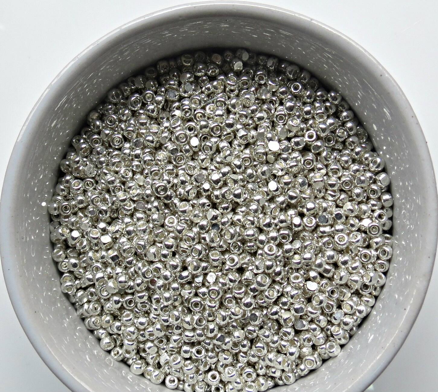 11/0 Charlotte Cut Beads STERLING SILVER 10/20/50/250/500 Grams True cut beads Oscar Earrings, jewelry making, embroidery materials