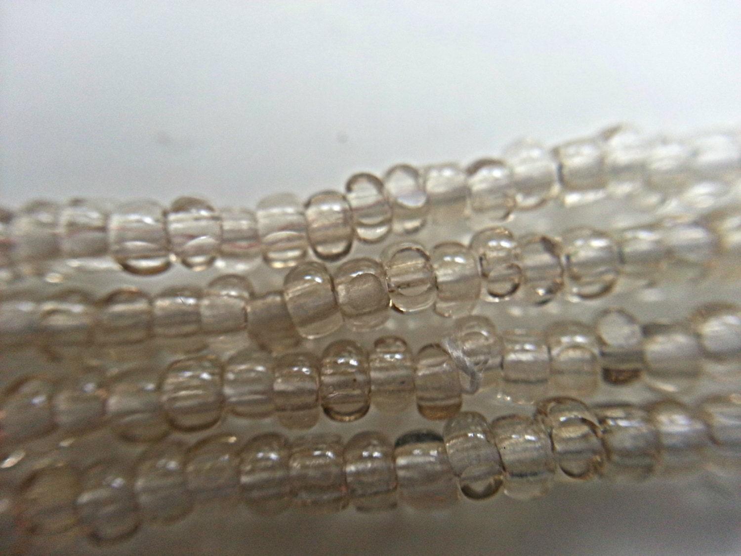 13/0 Charlotte Cut Beads Ionized Crystal Light Champagne 5/10/20/50/250/500 Grams craft supplies, jewelry making, embroidery materials