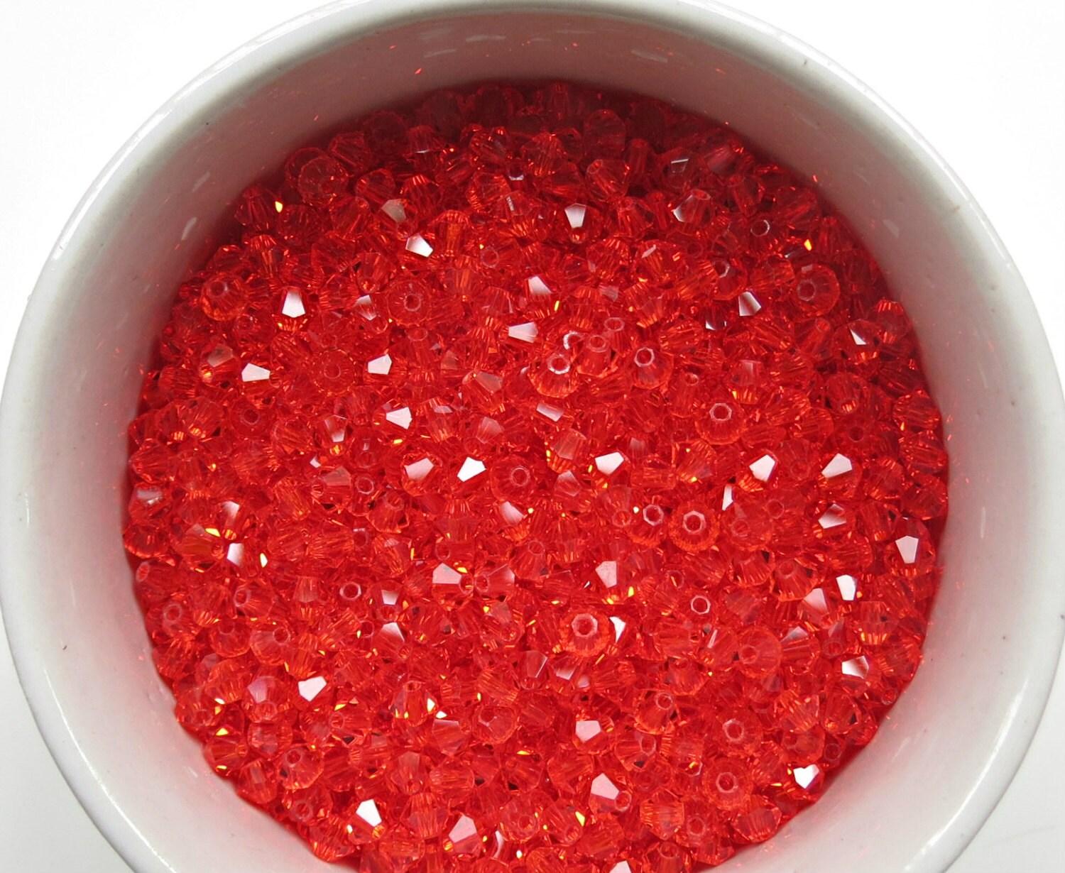 4/5/6 mm Hyacinth Swarovski Bicone beads Cuts 36/72/144/432/720 Pieces jewelry making, embroidery materials, vintage findings