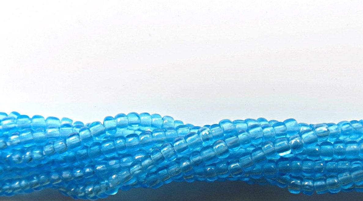 11/0 Charlotte true Cut Beads 2 MM Aqua Transparent 10/20/50/250/500 Grams (10 Grams 1300 Pieces)