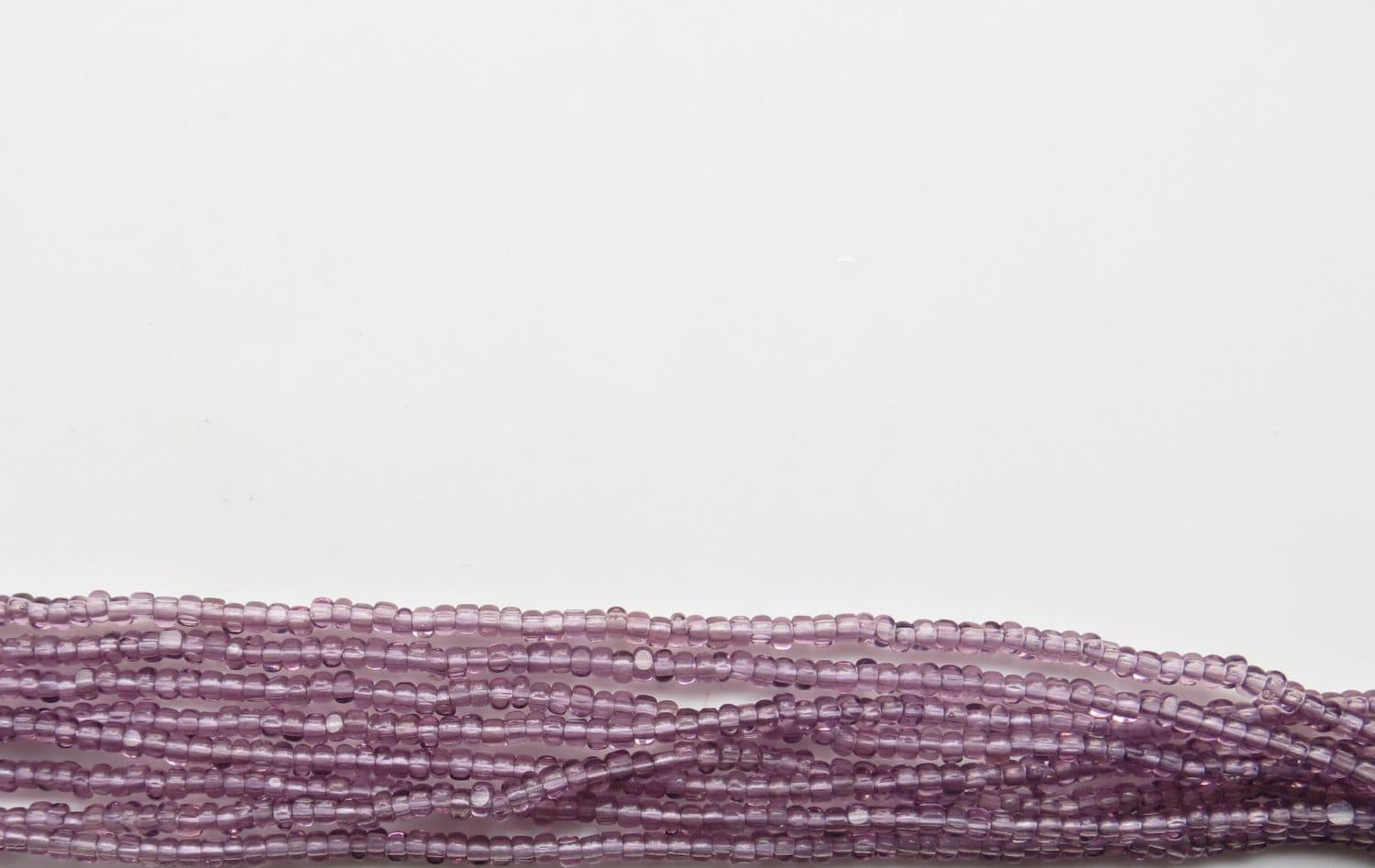 11/0 Charlotte true Cut Beads Light Amethyst 10/20/50/250/500 Grams (1300 Pieces per 10 Grams)