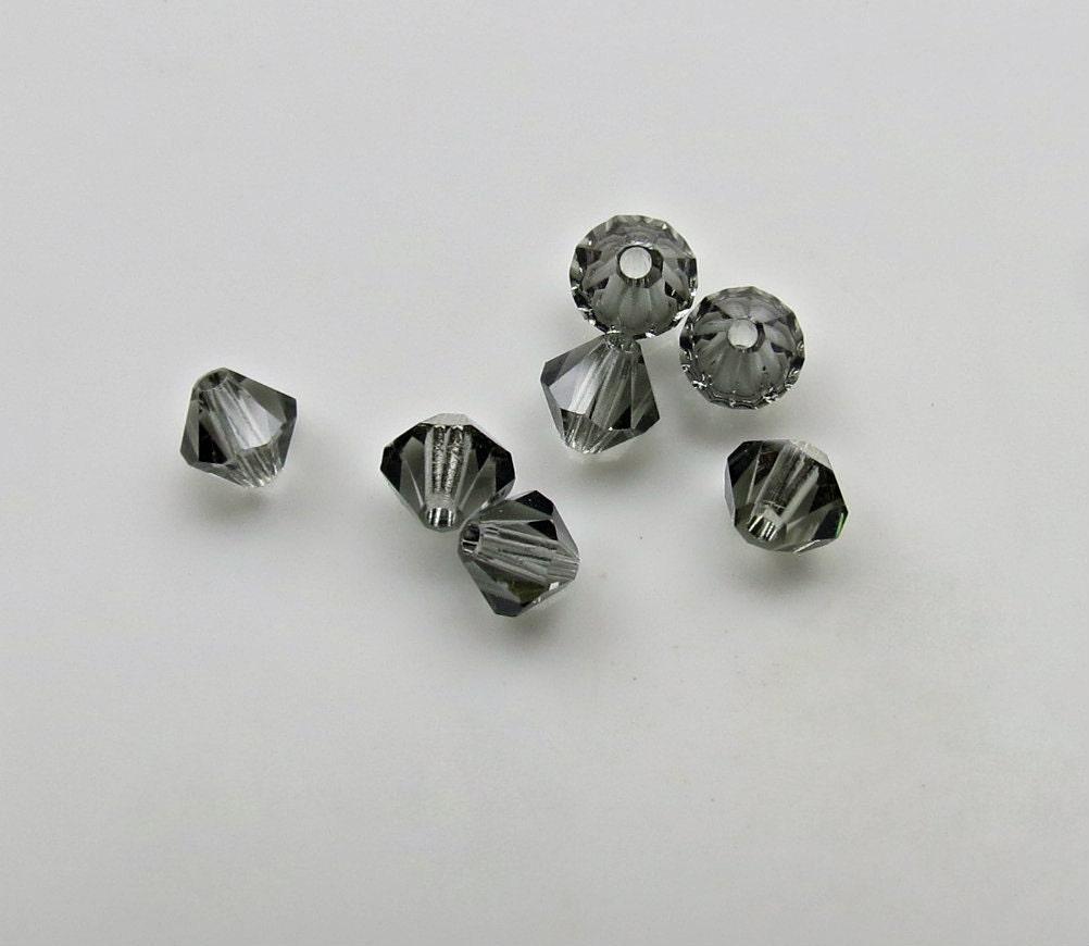3mm Black Diamond Swarovski Bicone loose Beads 36/72/144/432/720 Pieces (215) Jewelry findings, embroidery materials, jewelry making, rare