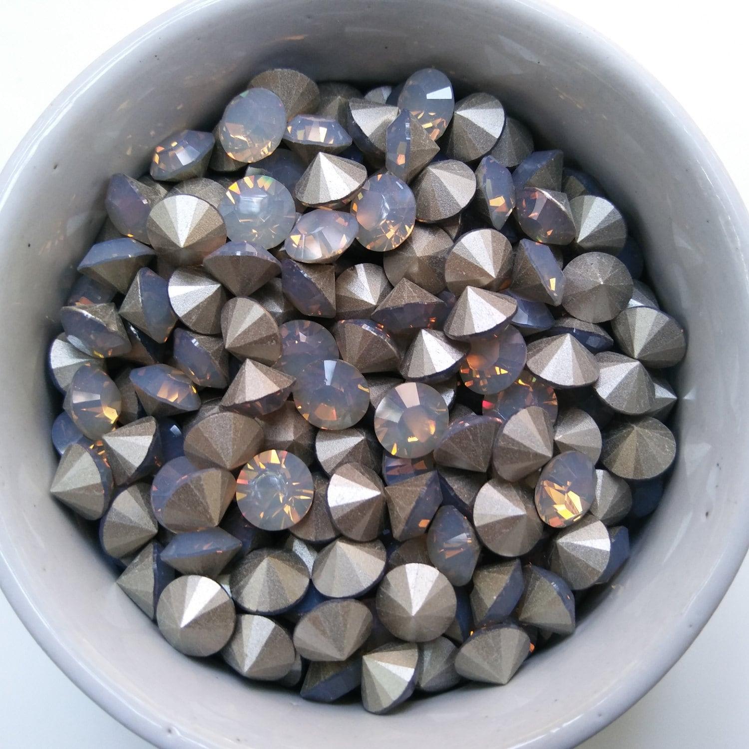 Swarovski 38ss Chaton Round Light Grey Opal 6/12/24/100/300 Pieces