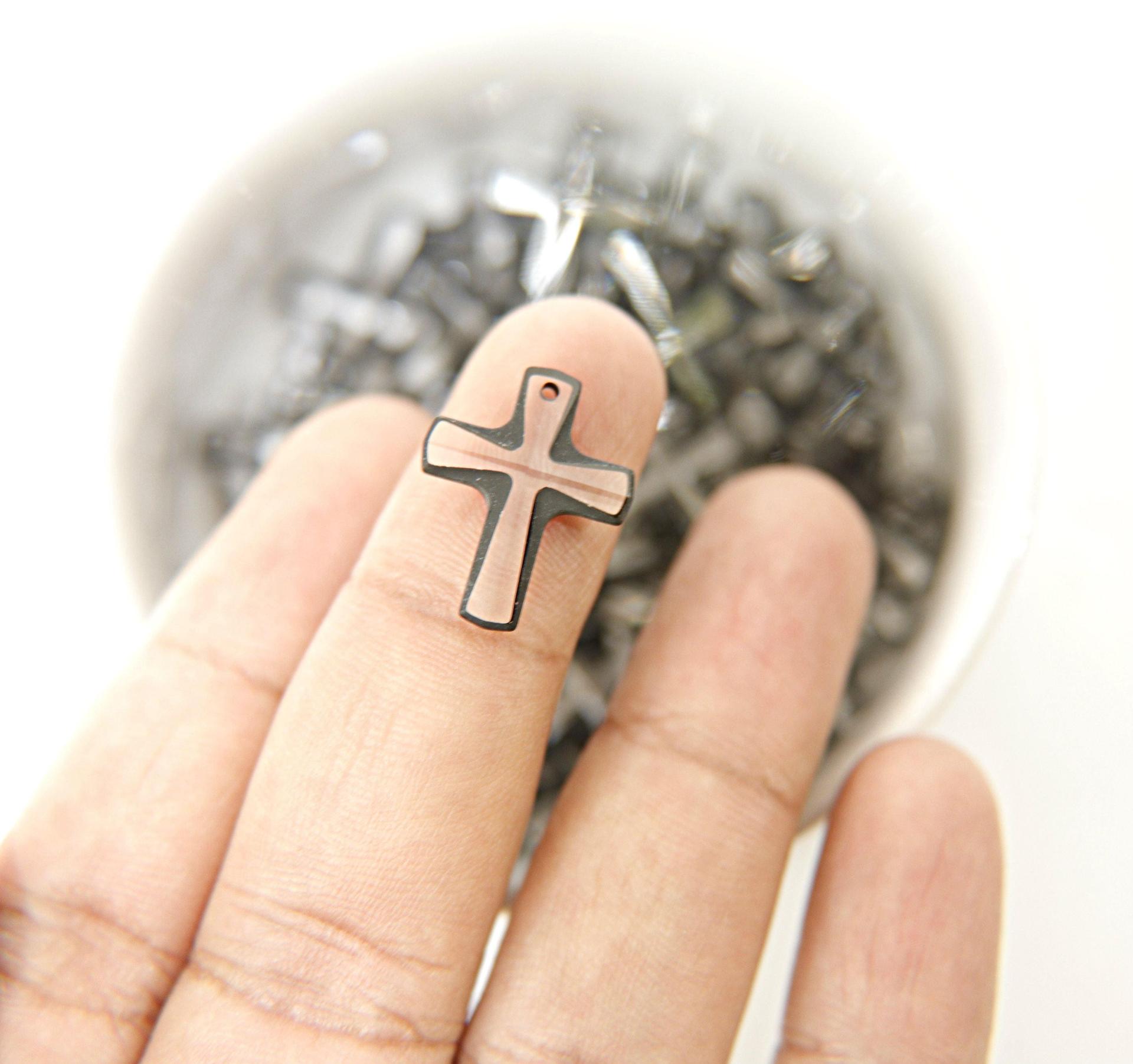 Swarovski Elements 20mm Crystal Swarovski Crystal Classic Cross Pendant (2 Colors) - 6860 Jewelry supplies