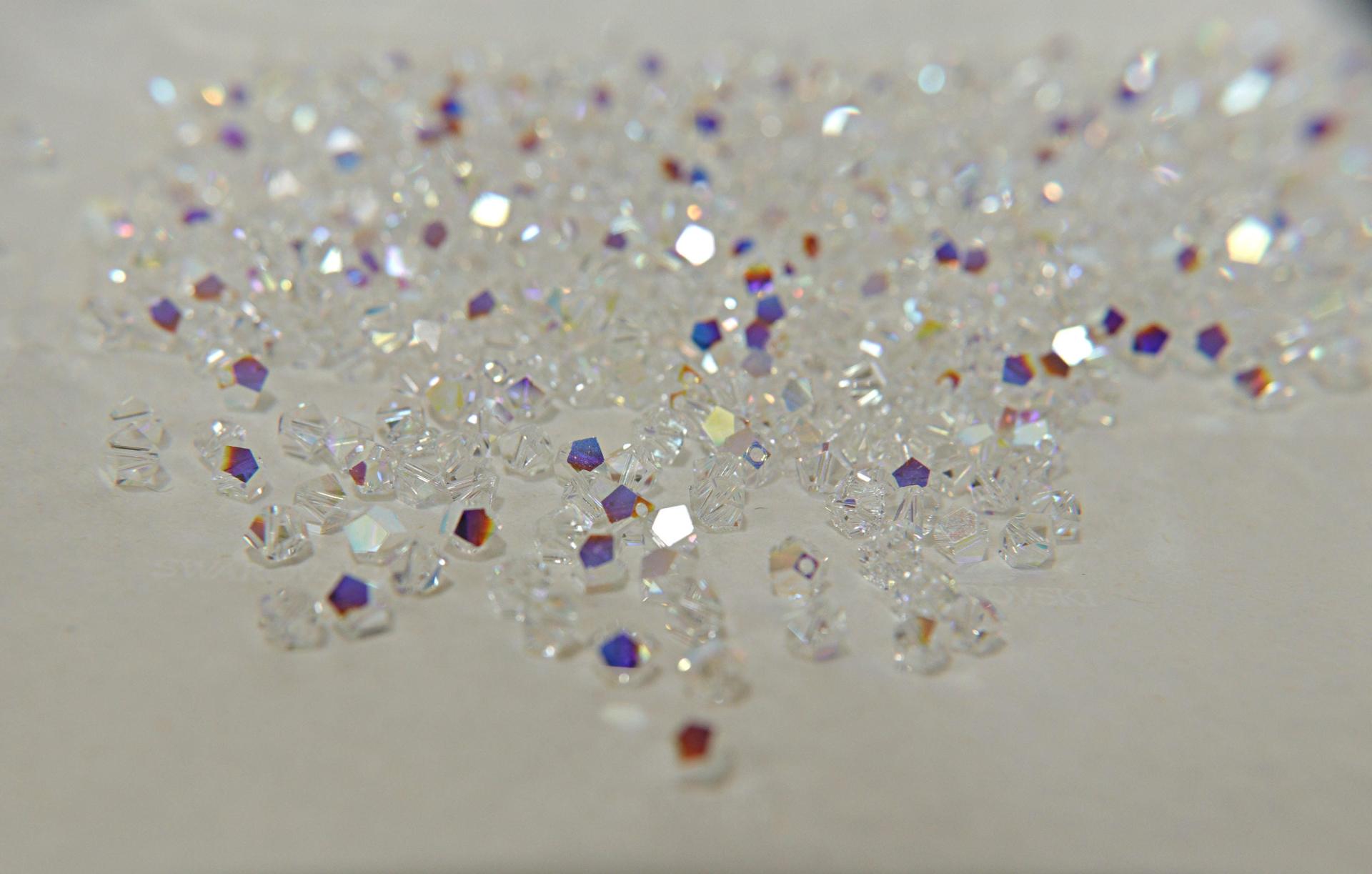 Swarovski 5310 4.5mm Simplicity 12/36/72/144/288 Pieces Crystal/AB/Crystal Silver Shade Jewelry making beads, premium supply, designer bead