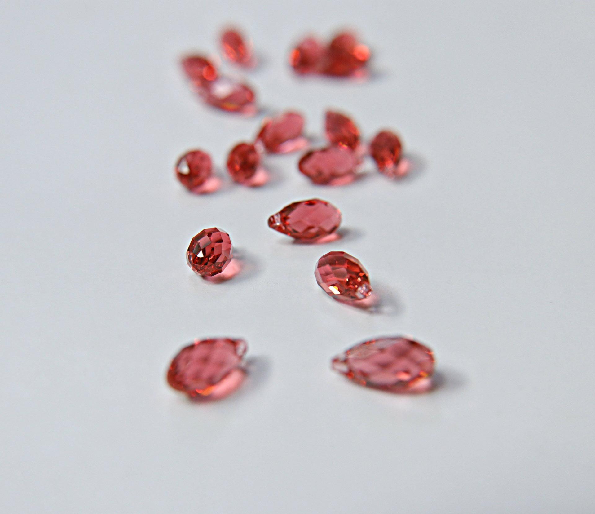6010 Swarovski Briolette Pendants (3 Colors) 13 x 6.5 MM Fancy Crystal drops 2/6/12/36 Pieces