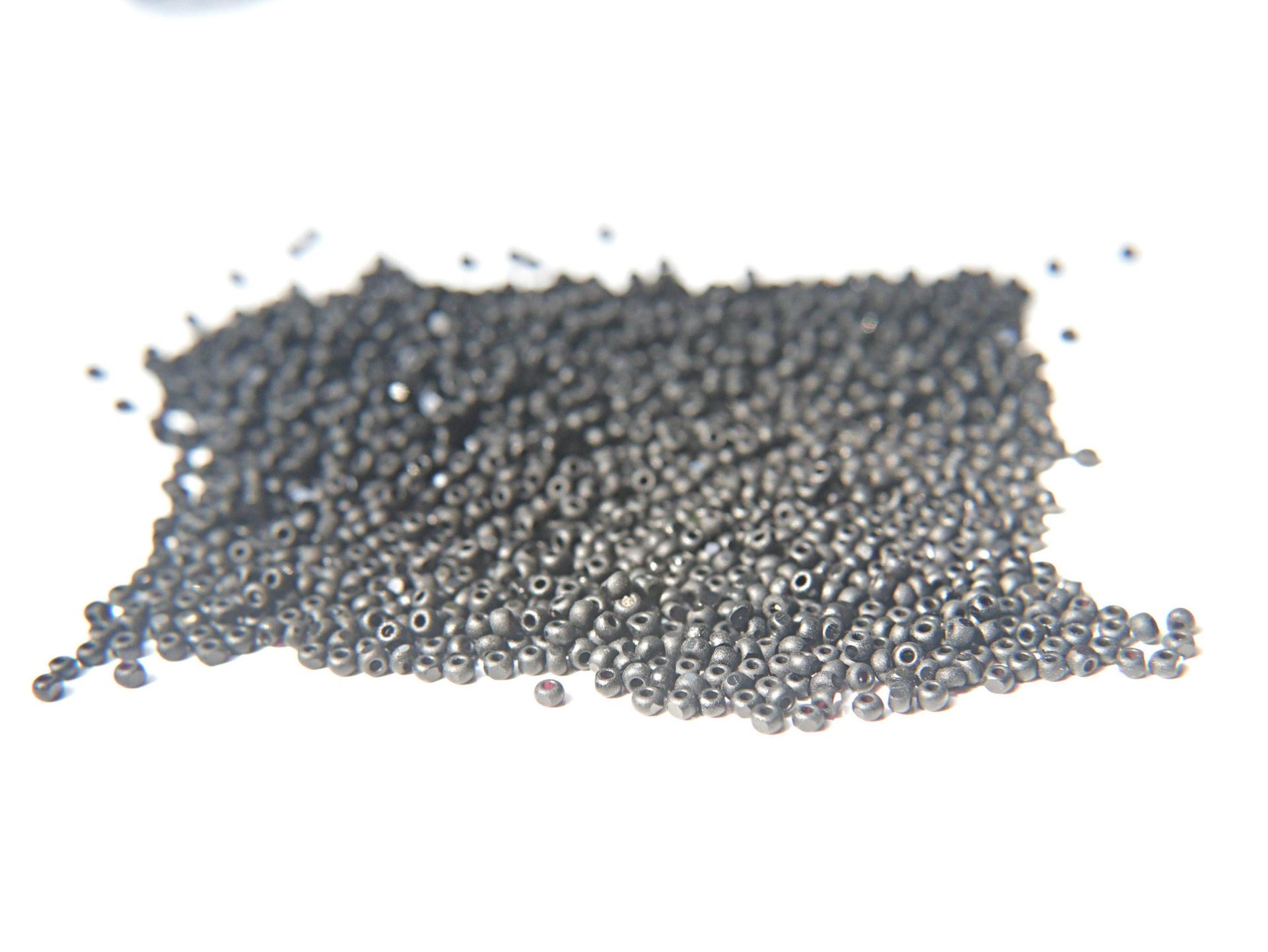13/0 Charlotte true Cut Beads Matt Black 5/10/20/50/250/500 Grams Premium Seed Beads