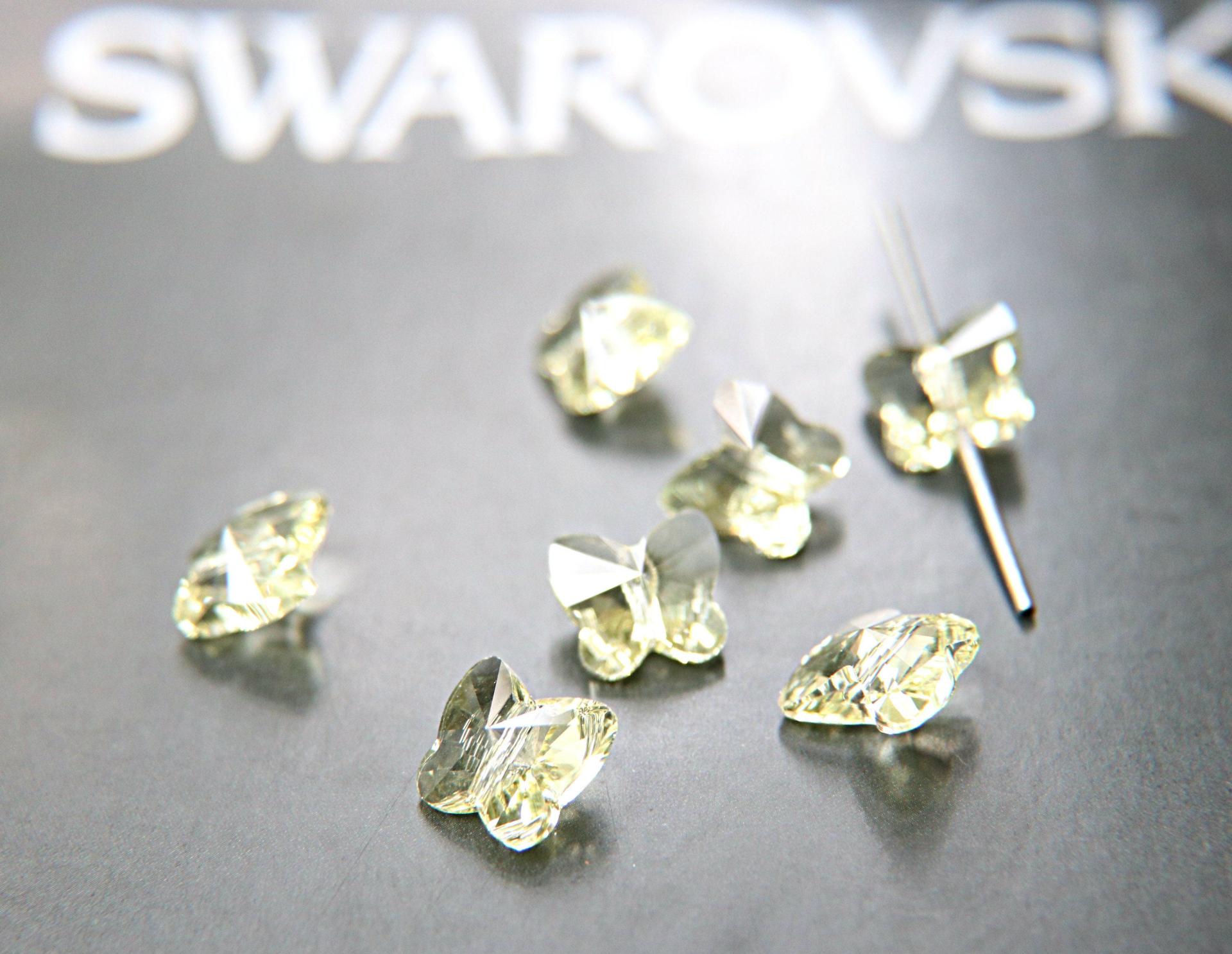 Swarovski Elements 12mm #5754 Crystal Butterfly (7 Colours) 2/12/24/72/144 pieces