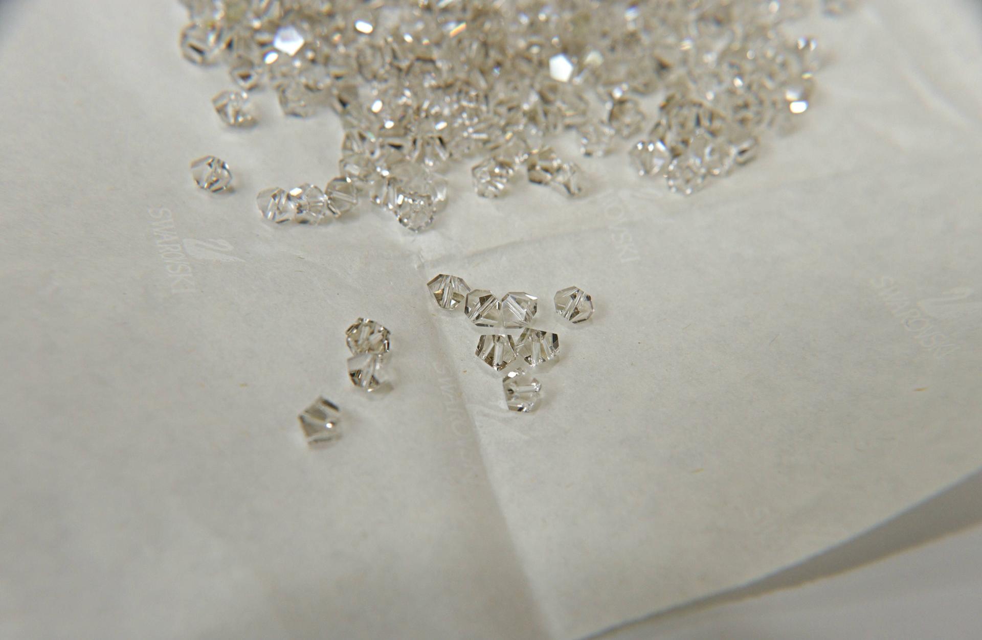 Swarovski 5310 4.5mm Simplicity 12/36/72/144/288 Pieces Crystal/AB/Crystal Silver Shade Jewelry making beads, premium supply, designer bead