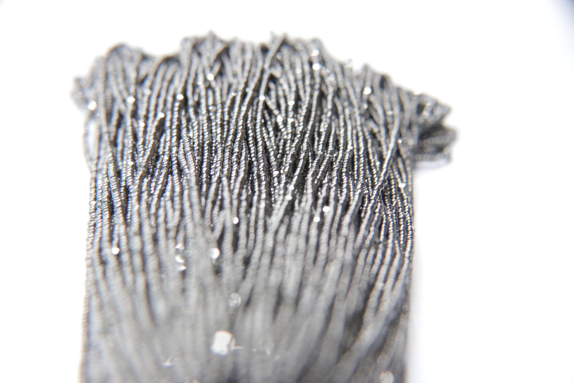 13/0 Hanks Charlotte Cut Beads 5555 Gun Metal 1/5/25/50/100 Hanks 1.6mm glass beads, jewelry supply, findings, craft supply, vintage supply