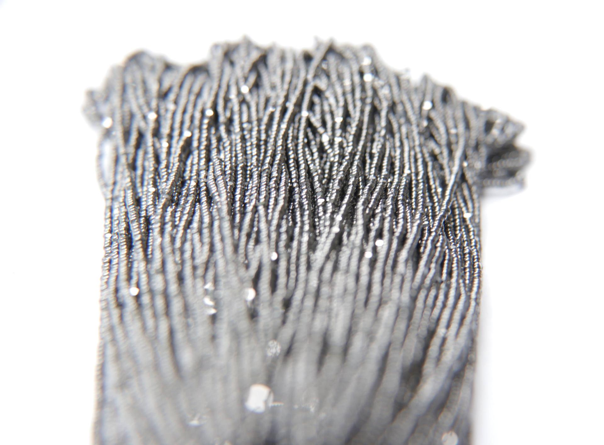 11/0 Hanks Charlotte Cut Beads 5555 Gun Metal 1/5/25/50/100 Hanks 2.0mm glass beads, jewelry supply, findings, craft supply, vintage beads
