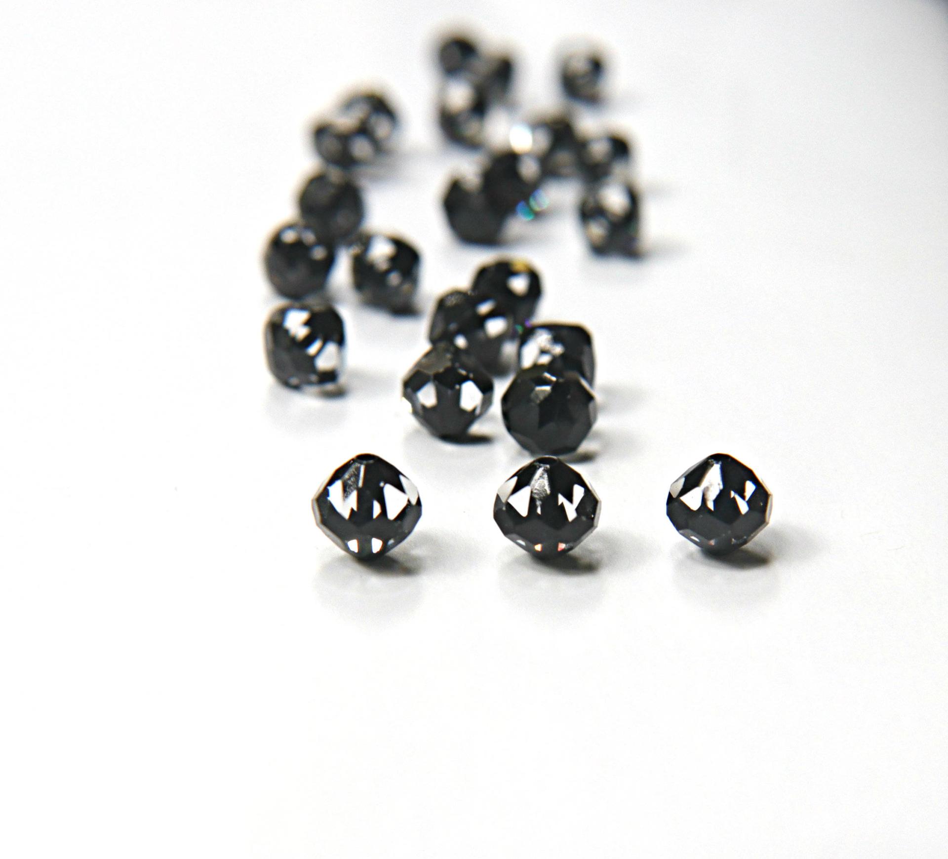 12mm Vintage Swarovski crystal beads, Cosmojet clear faceted article 5309, 2/6/12/36/72/144 Pieces