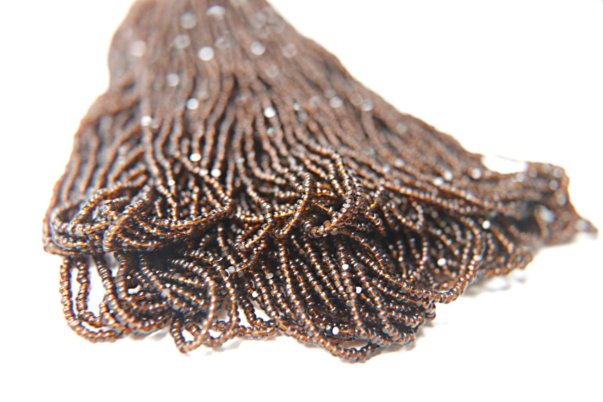 11/0 Hanks Charlotte Cut Beads 10140 Smoke Topaz 1/5/25/50/100 Hanks 2.0mm Brown Beads glass beads, jewelry supply, findings, craft supply