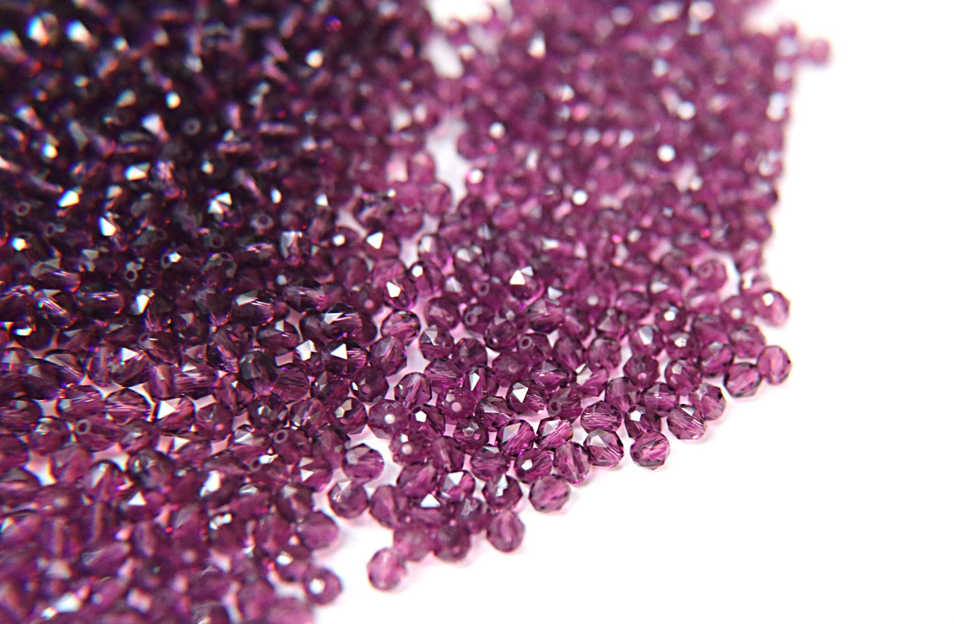 4mm Swarovski AMETHYST Beads 5025 Faceted Oval Bead 6/12/36/72/144/288/720/1440 Pieces Jewelry making beads