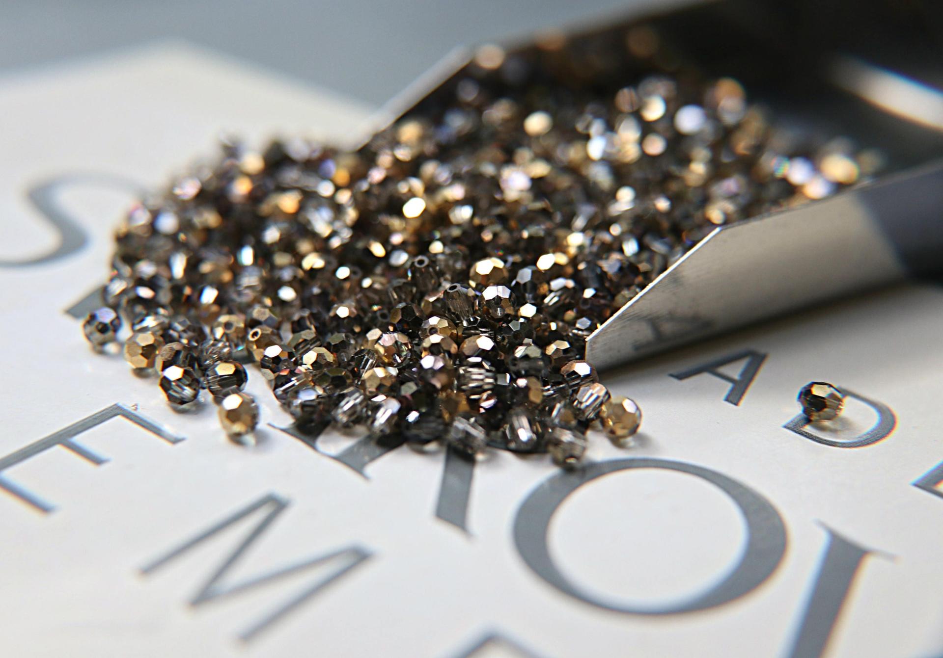4mm Swarovski 5000 Crystal Bronze Shade Faceted Round Beads 6/12/36/72/144/288/720/1440 Pieces Jewelry making beads