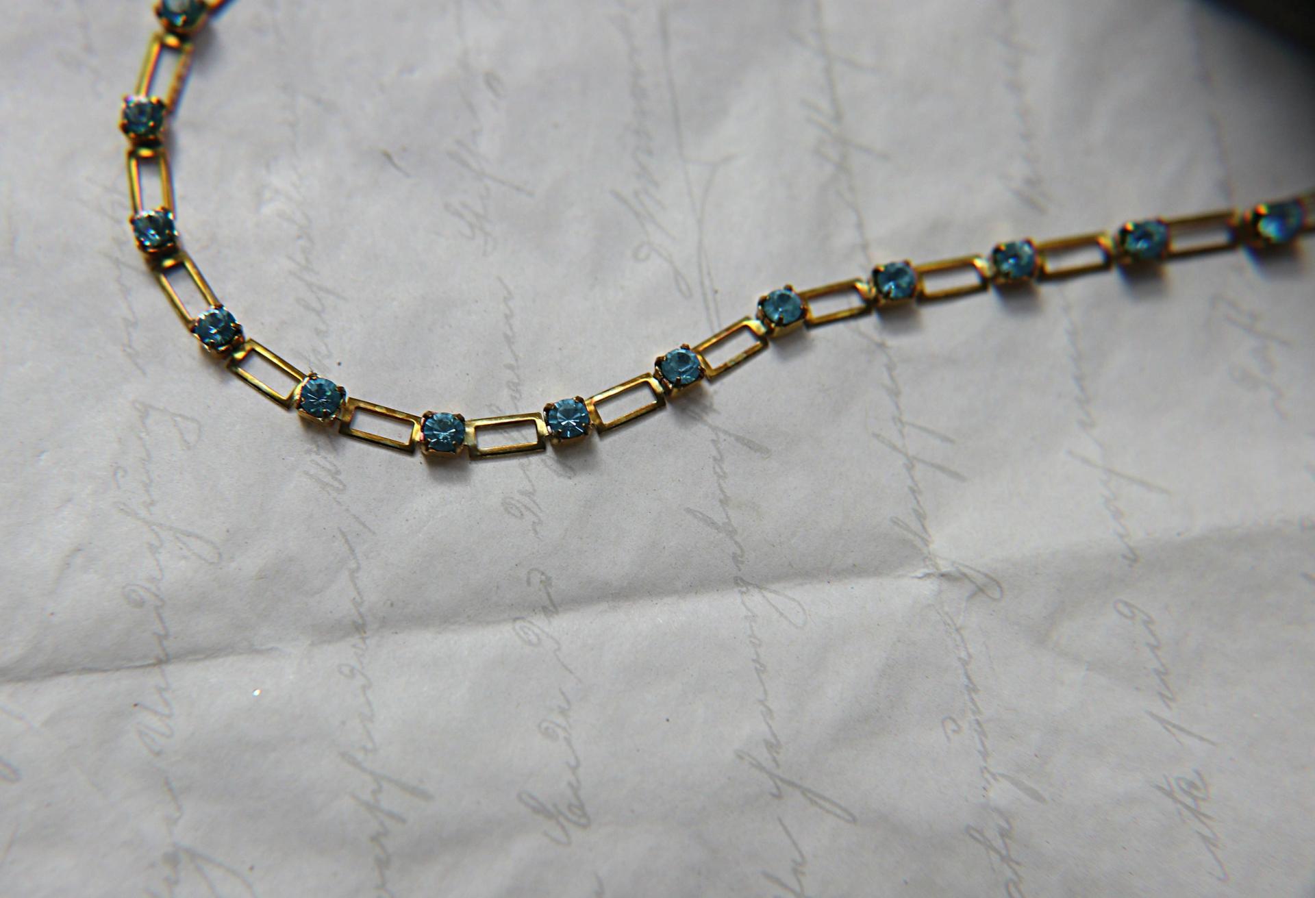Vintage Swarovski Cupchains 272R4 - Round String 12ss in Aquamarine (3mm) 0.5/1/2/5 Meters
