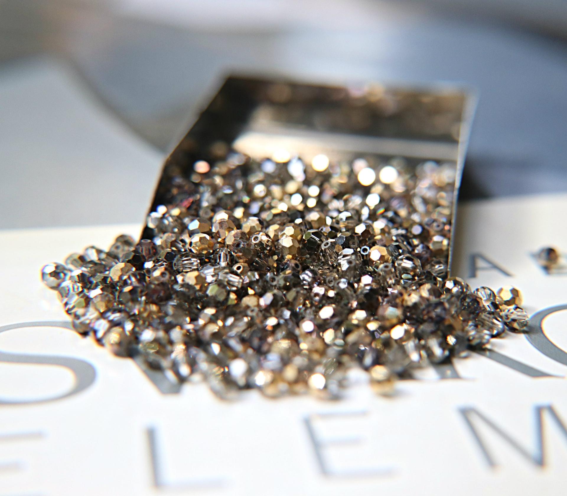 4mm Swarovski 5000 Crystal Bronze Shade Faceted Round Beads 6/12/36/72/144/288/720/1440 Pieces Jewelry making beads