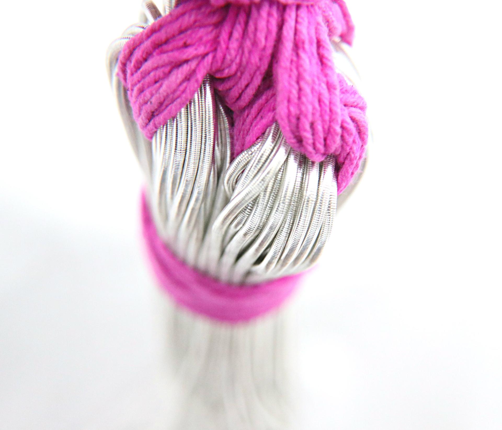 Silver/Gold Gimp french stiff wire 2.2mm French Wire, Bullion Wire, Gimp Wire 50/100/200/400 Grams, embroidery materials, couture