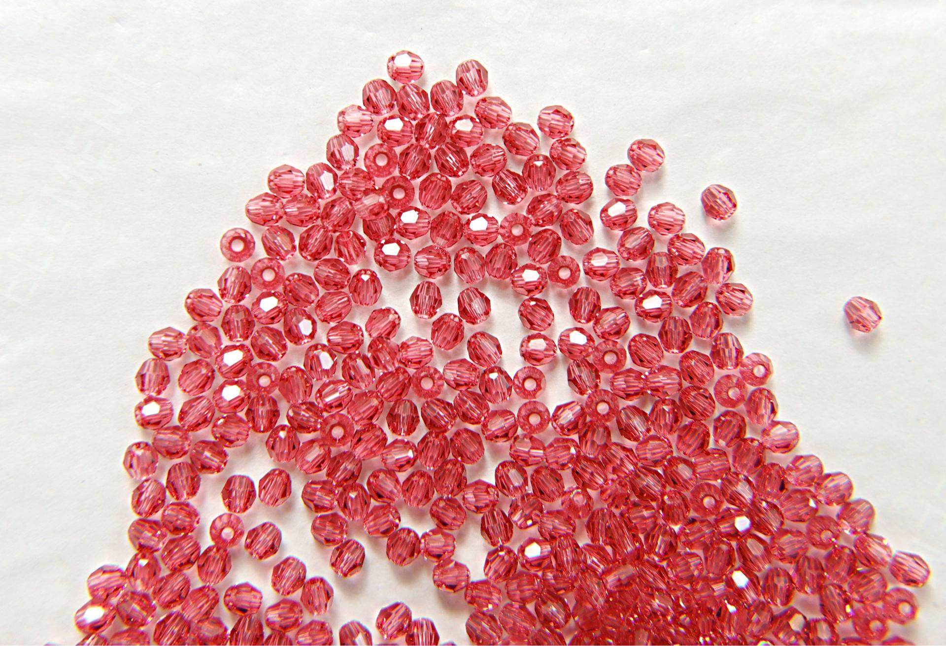 3mm Swarovski 5000 (23 Colors) Faceted Round Beads 6/12/36/72/144/288/720/1440 Pieces Jewelry making beads, Vintage findings, craft supplies