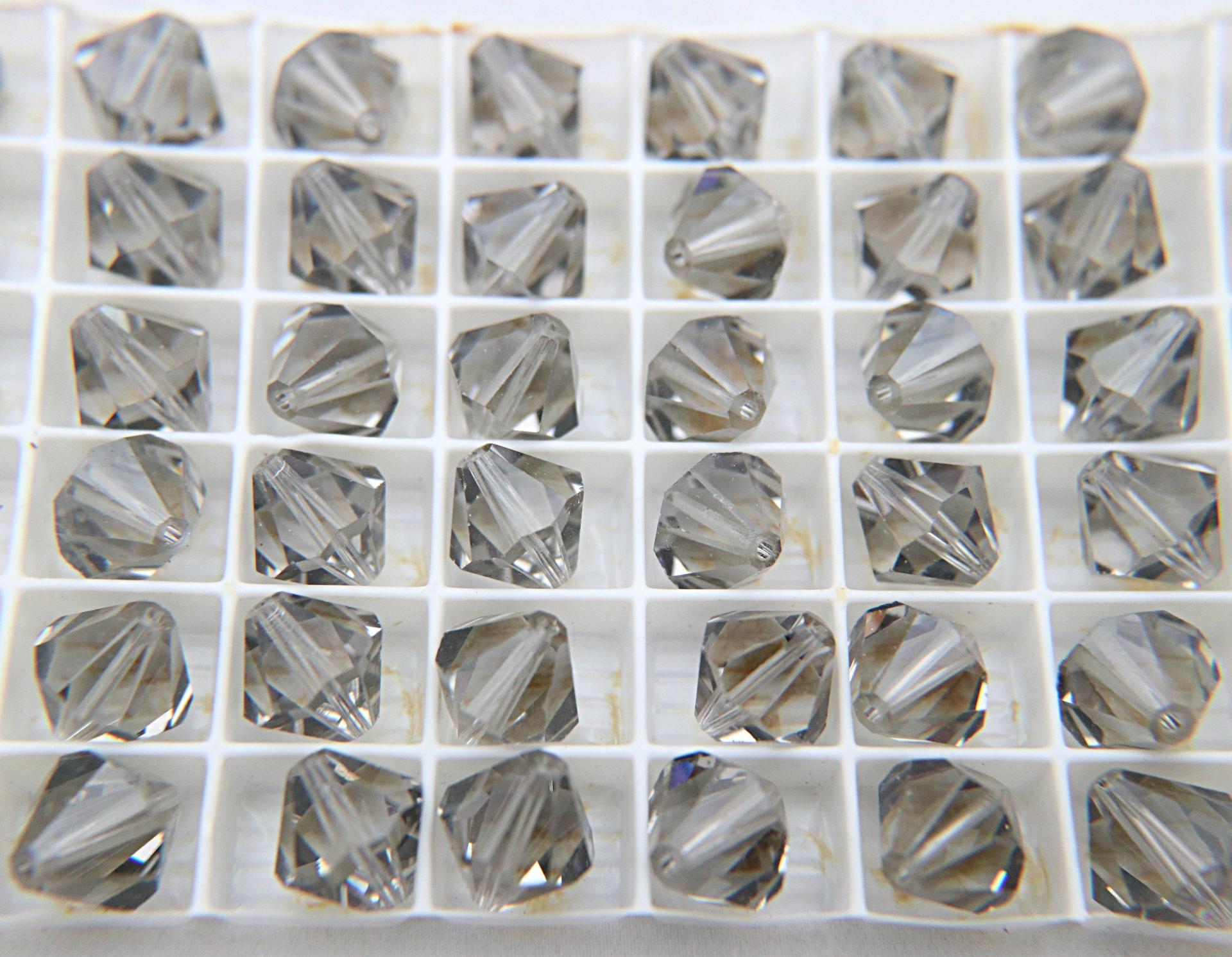 12mm Swarovski 5301 Faceted rare vintage Bicone Beads (11 Colors) 6/12/48 Pieces Jewelery making beads, embellishments, premium rare beads