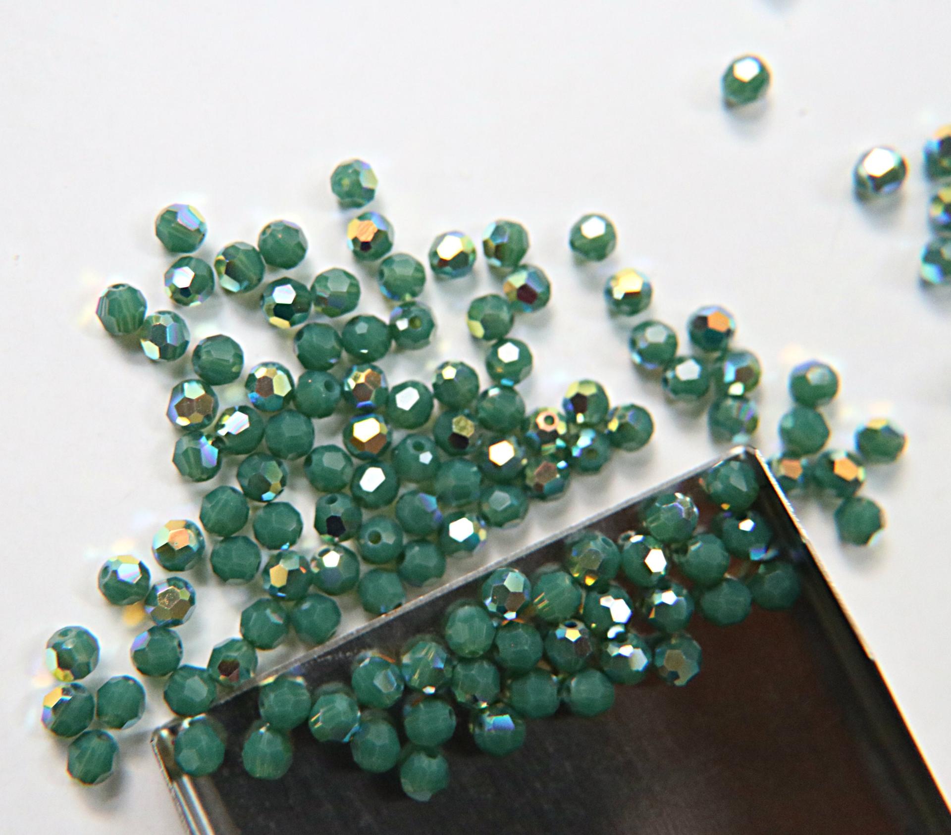 4mm Swarovski 5000 33 Colors Faceted Round Beads 6/12/36/72/144/288/720/1440 Pieces Jewelry making beads, ROUND BEADS, vintage rare findings