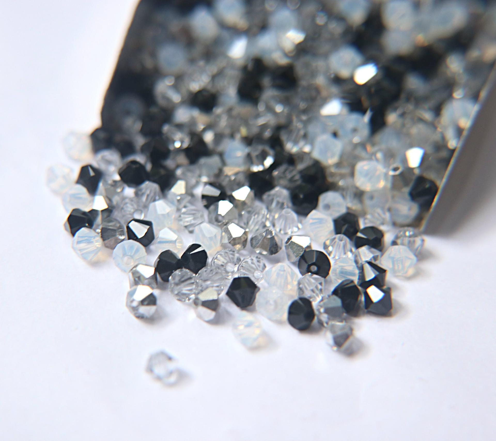 4mm Formal Affair Designer Mixes Swarovski Bicone beads 36/72/144/432/720 Pieces loose beads, mix beads, embroidery materials, craft
