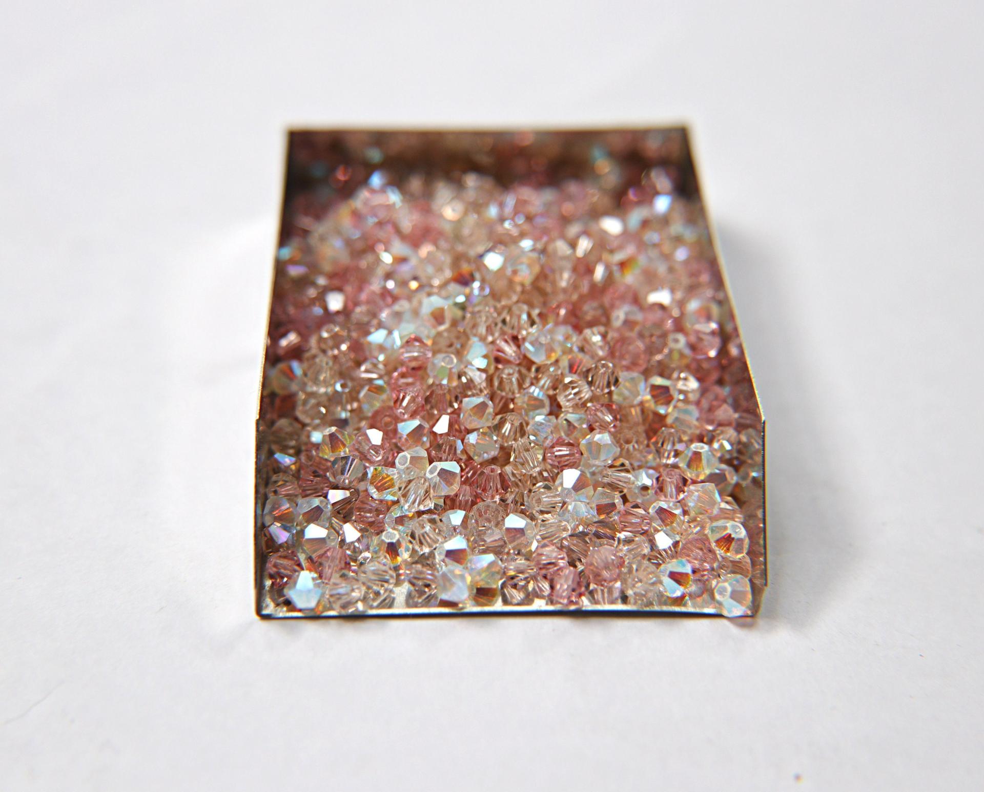 4mm Carnation Designer Mixes Swarovski Bicone beads 36/72/144/432/720 Pieces loose beads, mix beads, embroidery materials, craft supplies