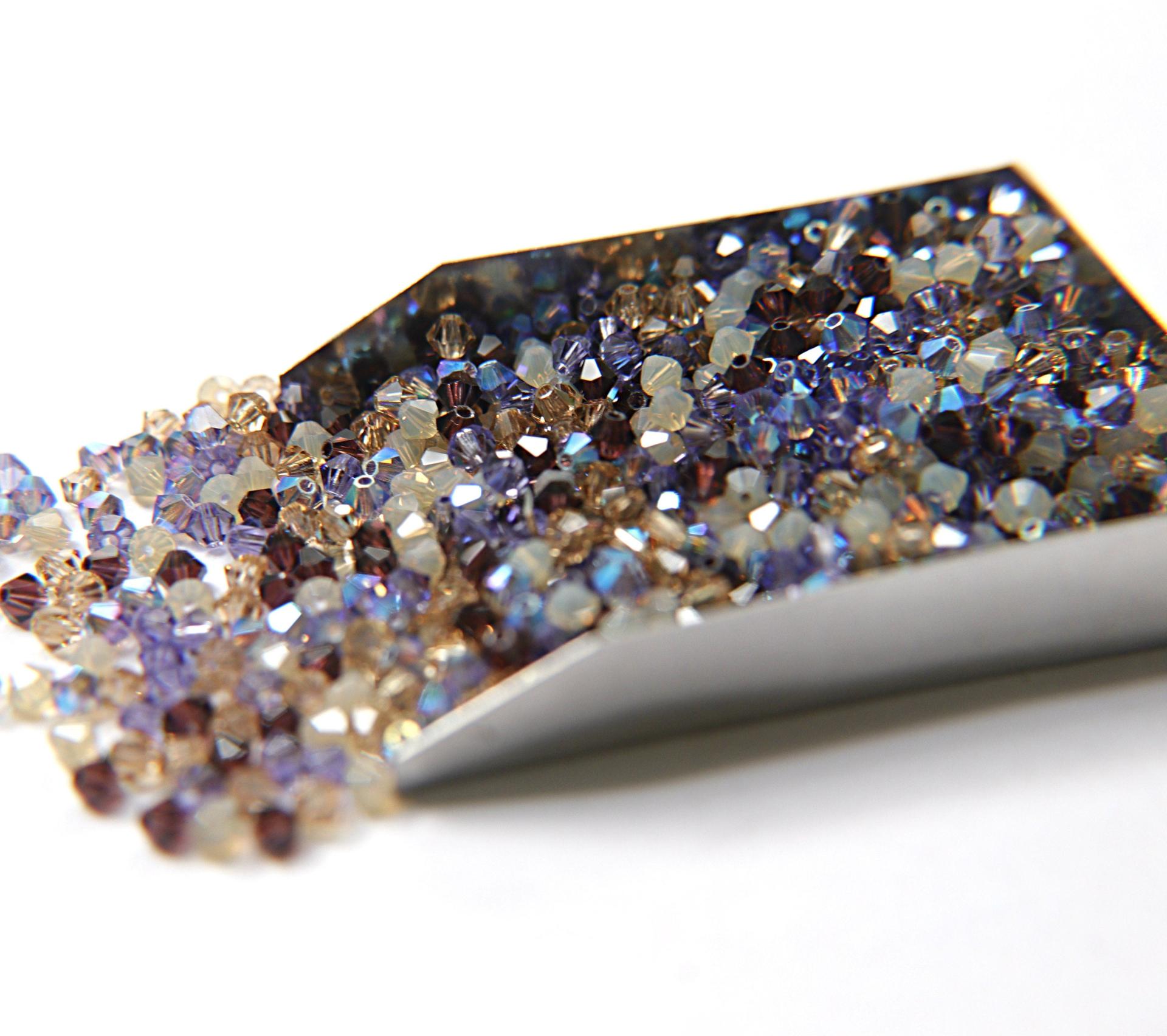 3/4mm Columbine Designer Mixes Swarovski Bicone beads 36/72/144/432/720 Pieces loose beads, mix beads, embroidery materials, craft supplies