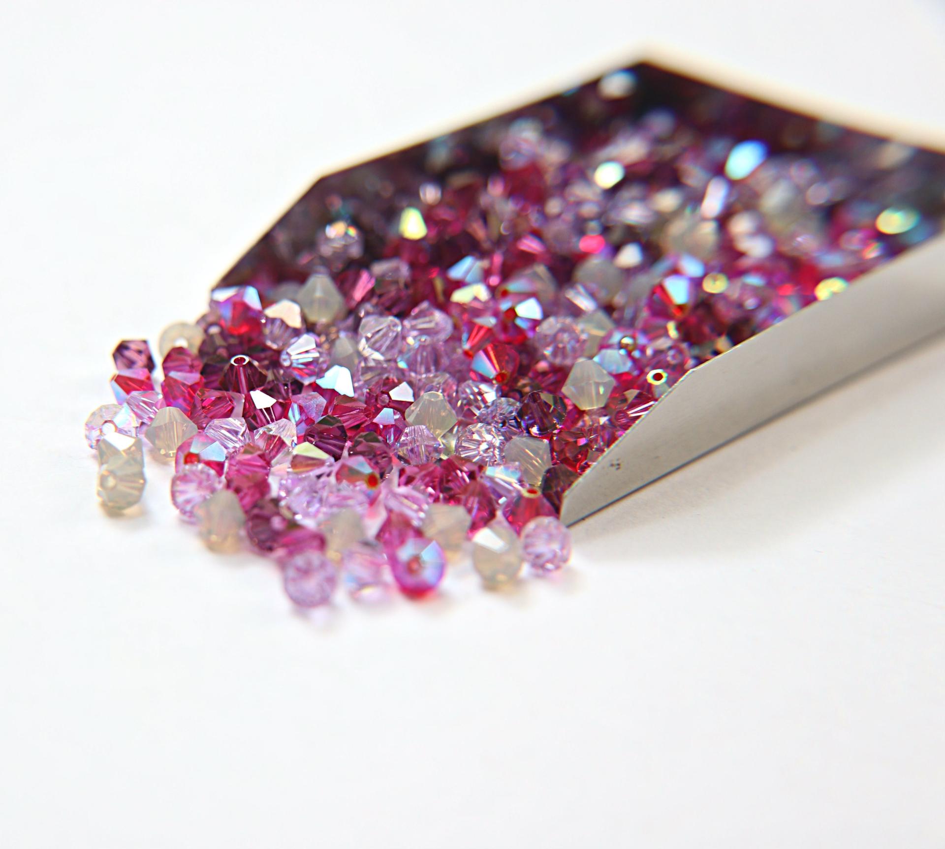 5mm Perry Designer Mixes Swarovski Bicone beads 12/36/72/144/432/720 Pieces jewelry making, embroidery materials, mix beads, craft supply