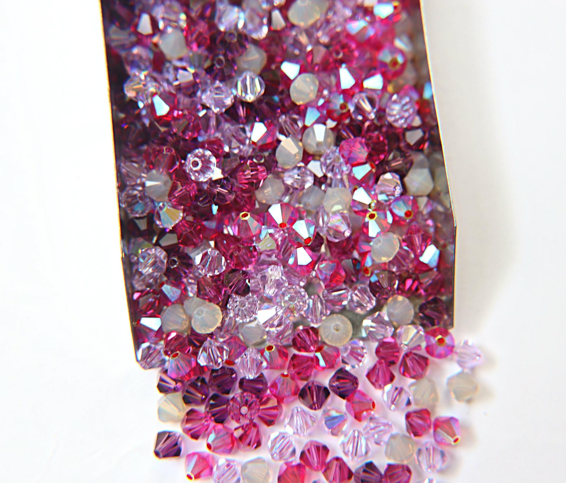 5mm Perry Designer Mixes Swarovski Bicone beads 12/36/72/144/432/720 Pieces jewelry making, embroidery materials, mix beads, craft supply
