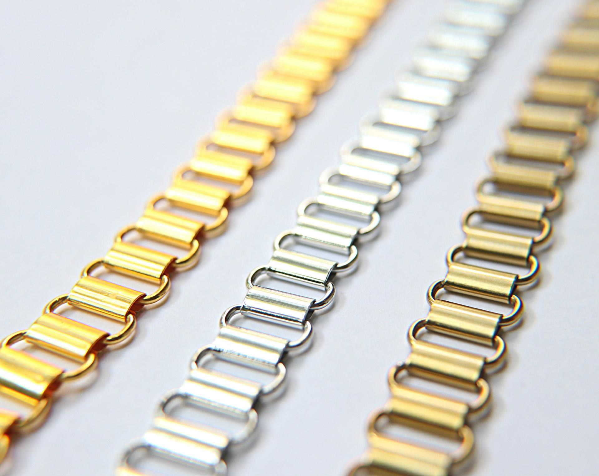 High Quality Purse Chain, Metal Shoulder Handbag Strap, Replacement Handle Chain, Metal Crossbody Bag Chain Strap, watch straps