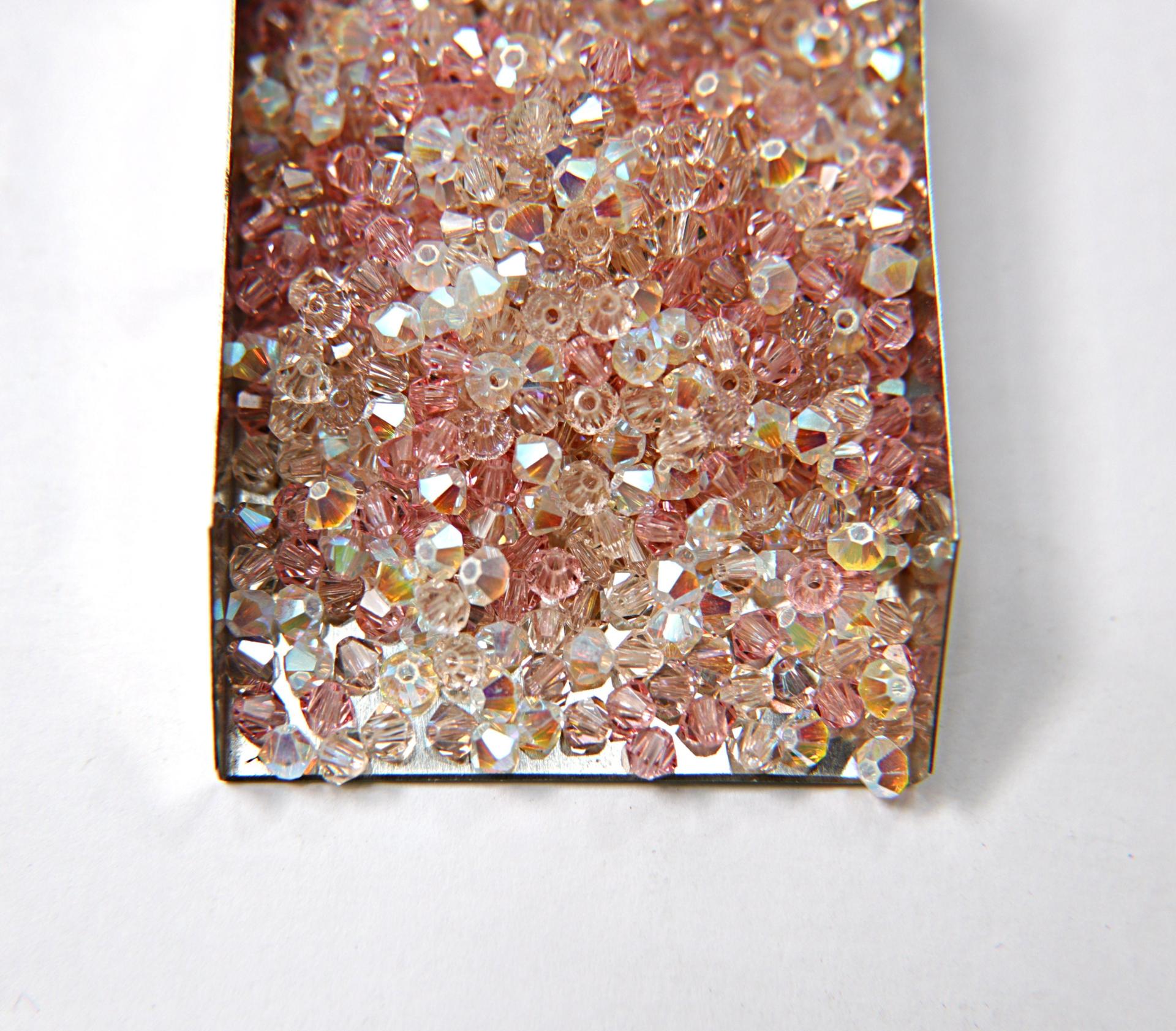 4mm Carnation Designer Mixes Swarovski Bicone beads 36/72/144/432/720 Pieces loose beads, mix beads, embroidery materials, craft supplies